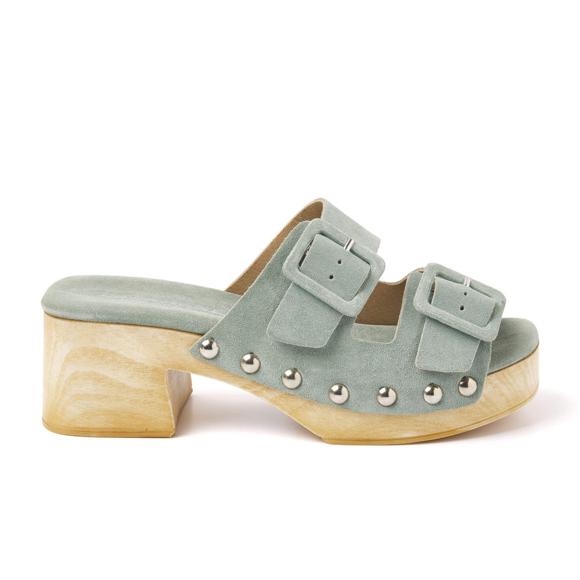 Damen Clogs 31.227 Salvia