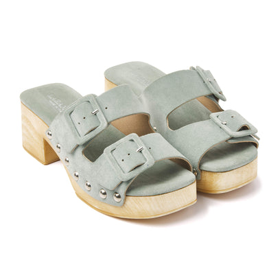 Damen Clogs 31.227 Salvia