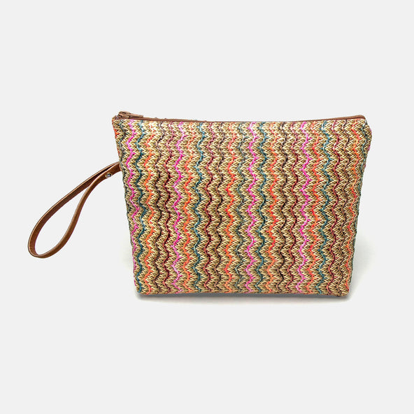 Elba Raffia-Tasche Medium Multi Elba Raffia-Tasche Medium Multi