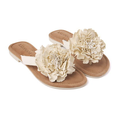 Damen Zehentrenner 33.517 Off-White