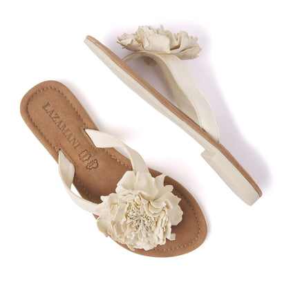 Damen Zehentrenner 33.517 Off-White