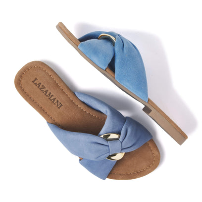 Damen Pantoletten 33.530 Azure
