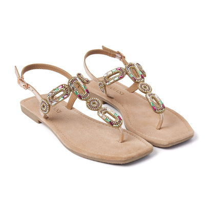 Damen Sandalen 33.540 Peach