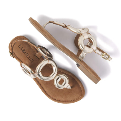 Damen Sandalen 33.543 Gold