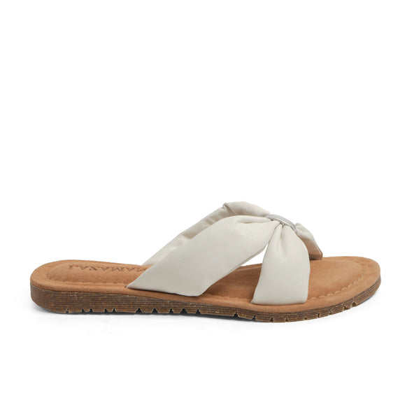 Edita Damen Leder-Pantoletten White Edita Damen Leder-Pantoletten White