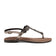 Luz Damen Leder-Sandalen Pewter