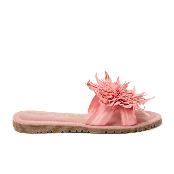 Moa Damen Leder-Pantoletten Rose Moa Damen Leder-Pantoletten Rose