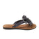Roza Damen Leder-Zehentrenner Black