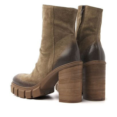 Damen-Stiefel 55.099 Sand