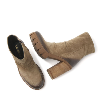 Damen-Stiefel 55.099 Sand