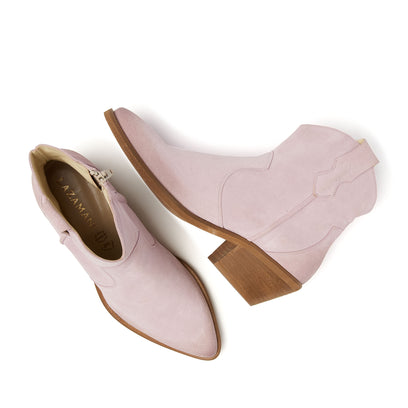 Arianna Damen Wildleder Stiefeletten Rosa