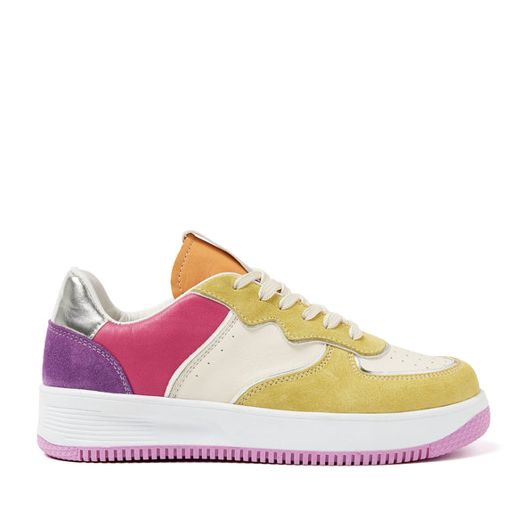 Barcelona Damen Ledersneaker Yellow Barcelona Damen Ledersneaker Yellow