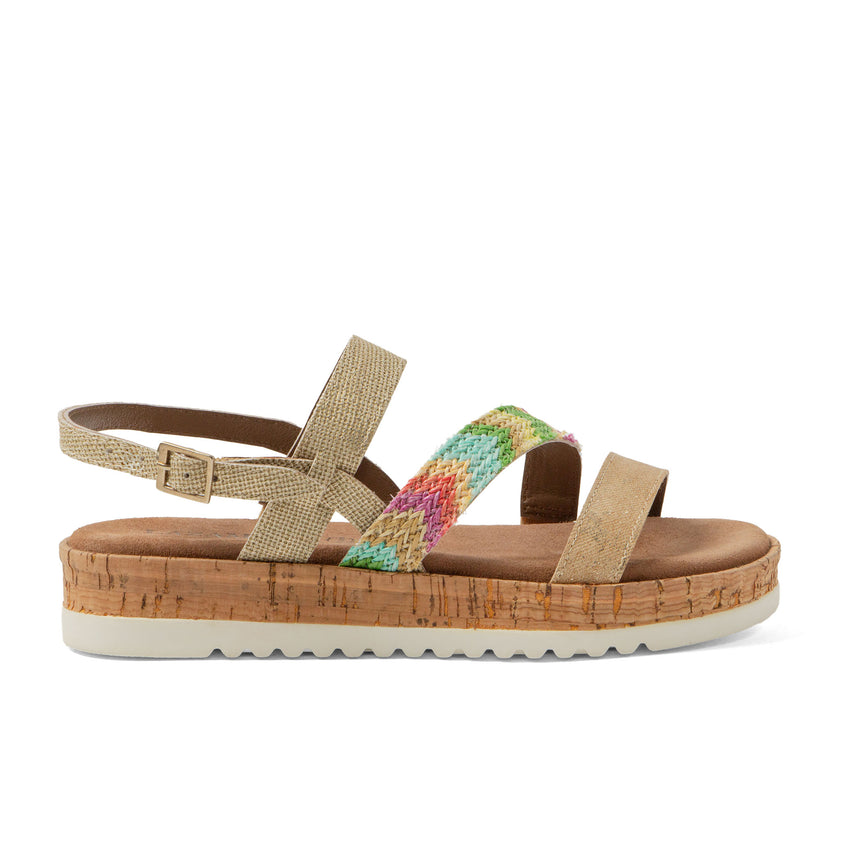 Lindy Damen Sandalen Gold