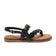 Nilda Damen Leder-Sandalen Black