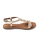 Aida Damen Leder-Sandalen Gold