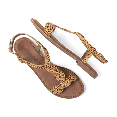 Aida Damen Sandalen Leopard
