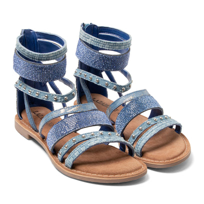 Elina Damen Sandalen Denim