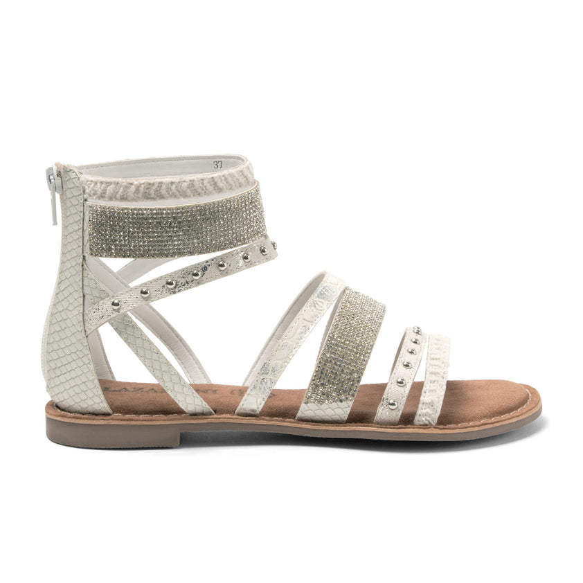 Elina Damen Sandalen White