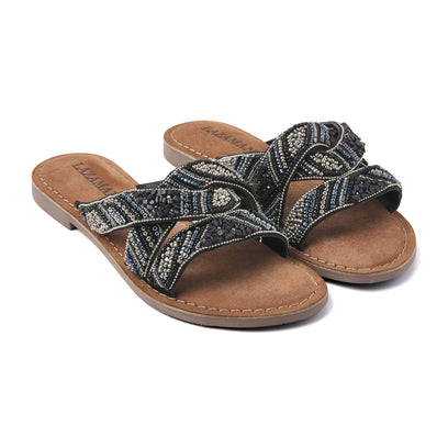Damen Pantoletten 75.337 Black