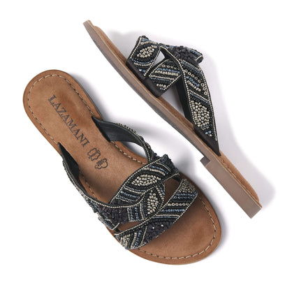 Damen Pantoletten 75.337 Black