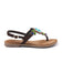 Naomi Damen Wildleder Sandalen Brown Multi