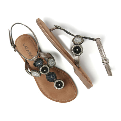 Harper Damen Ledersandalen South