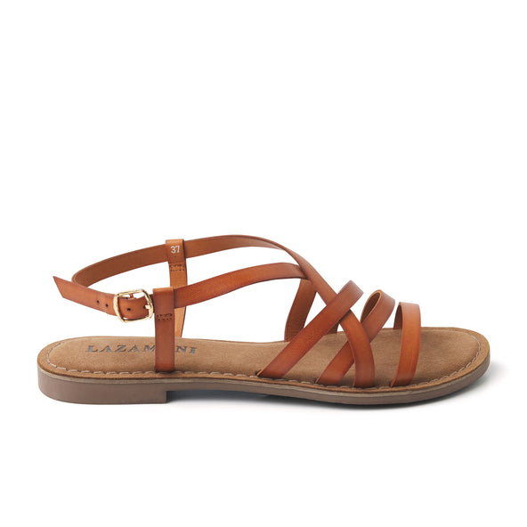 Lucy Damen Ledersandalen Tan Lucy Damen Ledersandalen Tan