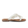 Freya Damen Leder-Pantoletten White
