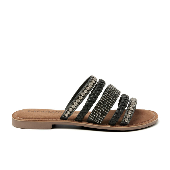 Damen Pantoletten 75.879 Black Damen Pantoletten 75.879 Black