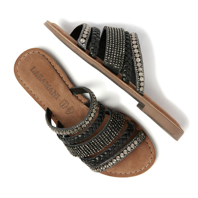 Damen Pantoletten 75.879 Black