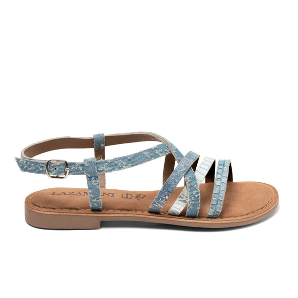 Zuri Damen Sandalen Denim Zuri Damen Sandalen Denim