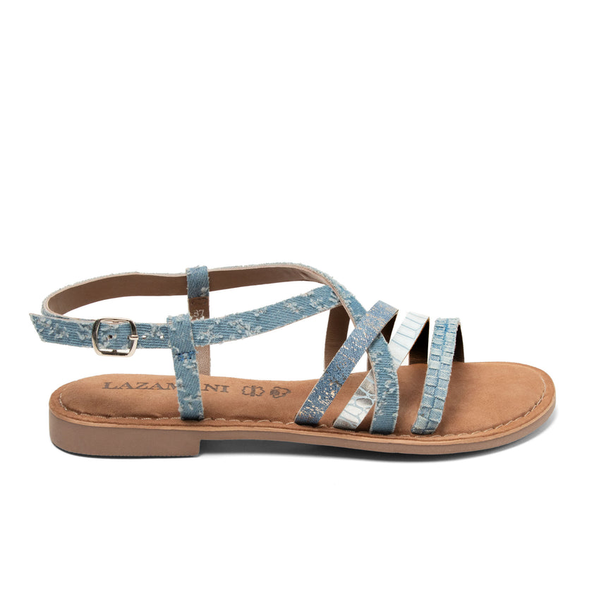Zuri Damen Sandalen Denim