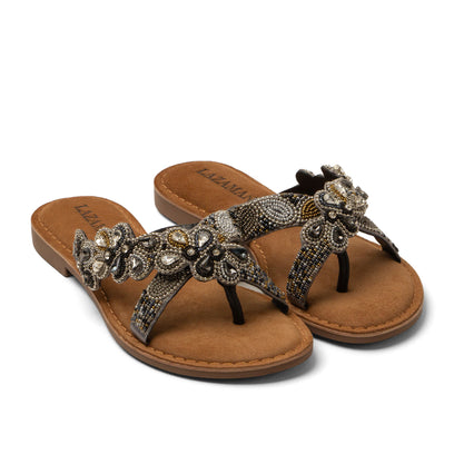 Pena Damen Zehentrenner Grey