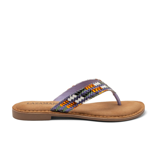 Tess Damen Leder-Zehentrenner Lilac Tess Damen Leder-Zehentrenner Lilac