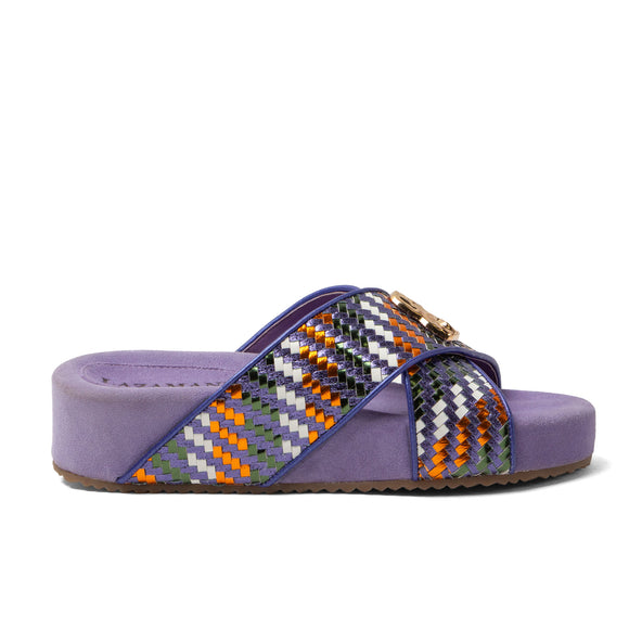 Lizzy Damen Leder-Pantoletten Lilac Lizzy Damen Leder-Pantoletten Lilac