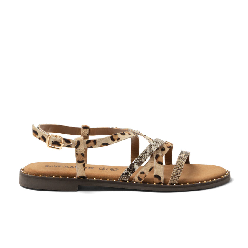 Yuna Damen Sandalen Beige