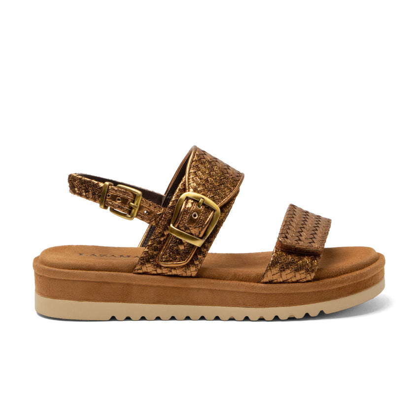 Fenna Damen Sandalen Copper