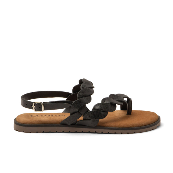 Jona Damen Leder-Sandalen Black Jona Damen Leder-Sandalen Black