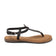 Imme Damen Ledersandalen Black