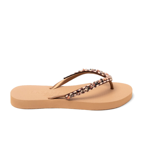 Palma Beach Damen Flip Flops Brown Palma Beach Damen Flip Flops Brown