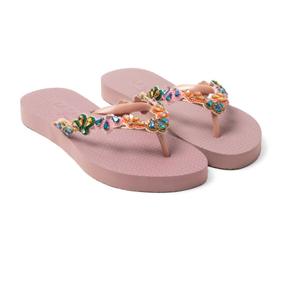 Menorca Beach Damen Flip Flops Lilac
