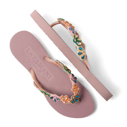 Menorca Beach Damen Flip Flops Lilac