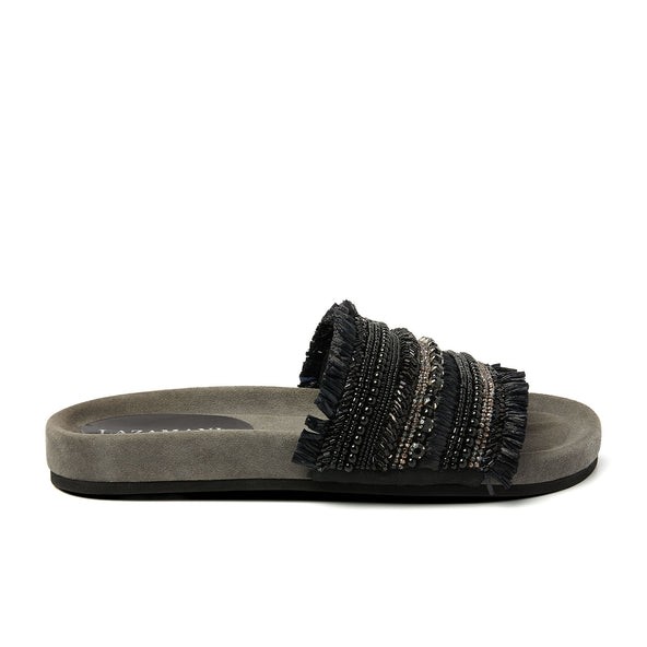 Damen Pantoletten 85.558 Black Damen Pantoletten 85.558 Black