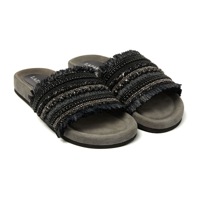 Damen Pantoletten 85.558 Black