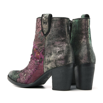 Damen-Stiefeletten 85.605 Purple-Disco