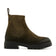 Beau Damen Wildleder Chelsea-Boots Khaki