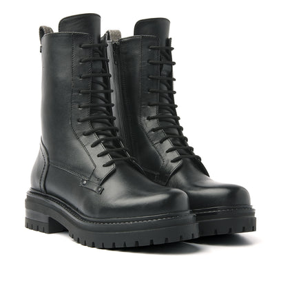 Schnürstiefel Damen 85.629 Black