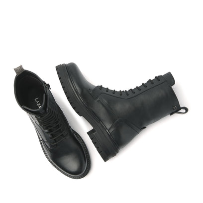 Schnürstiefel Damen 85.629 Black