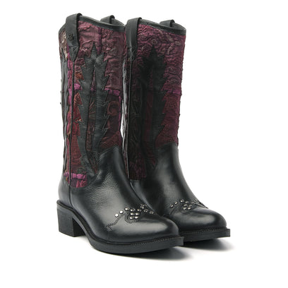 Damen-Stiefel 85.631 Black