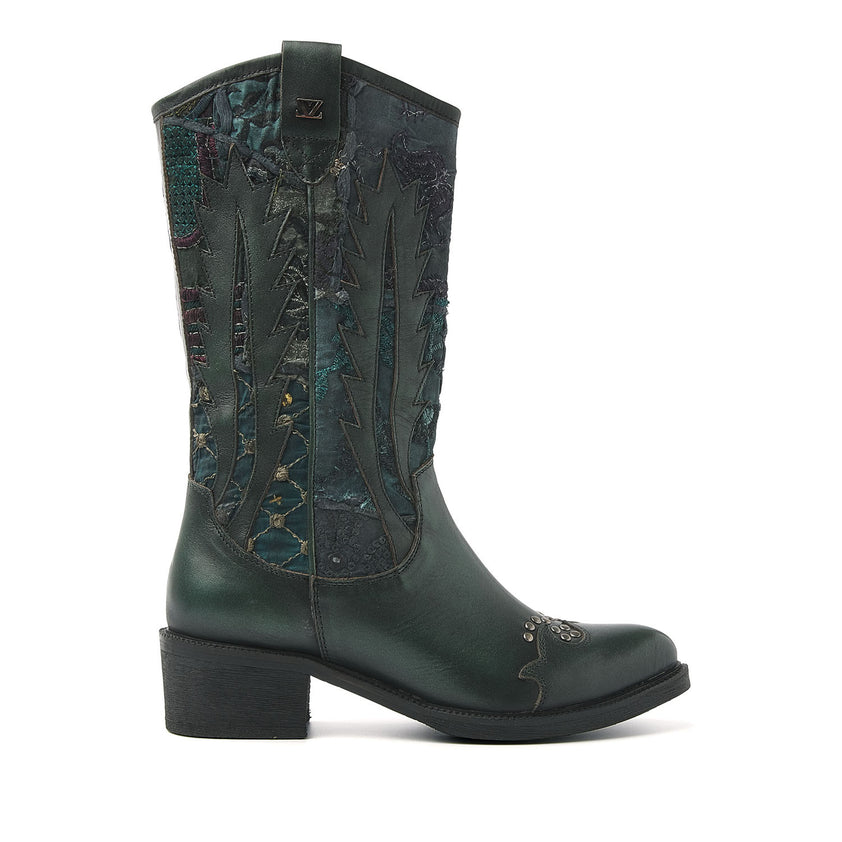 Damen-Stiefel 85.631 Green